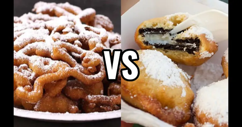 Fried Oreos vs. Funnel Cake