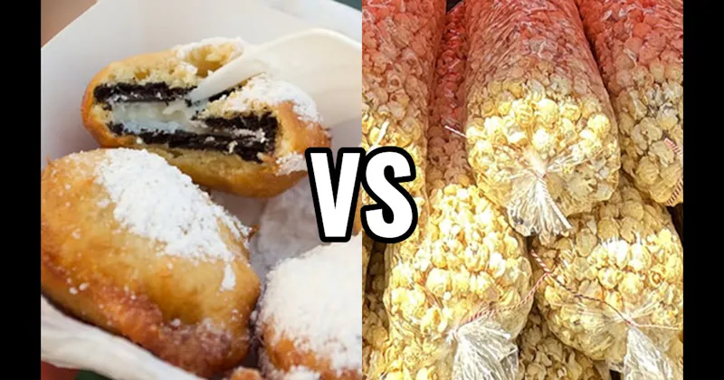 Fried Oreos vs. Kettle Corn