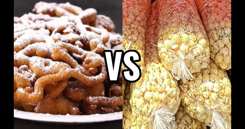 Funnel Cake vs. Kettle Corn