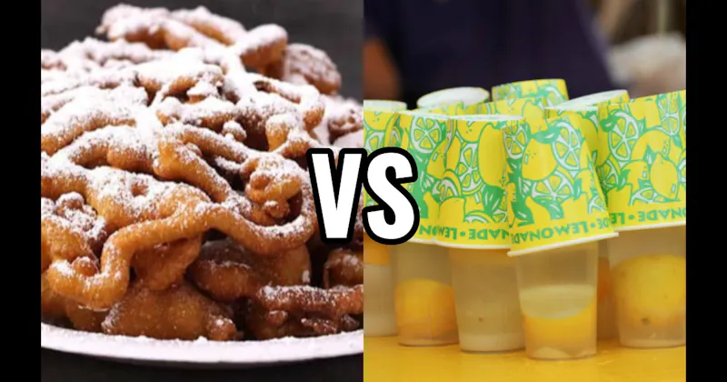 Funnel Cake vs. Lemon Shake-Up
