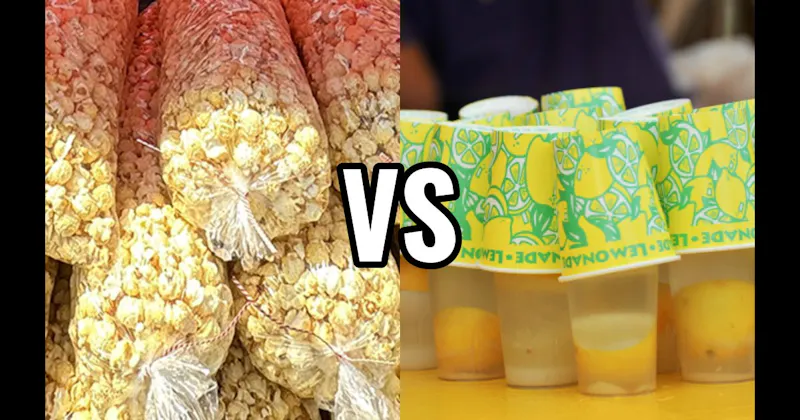Kettle Corn vs. Lemon Shake-Up