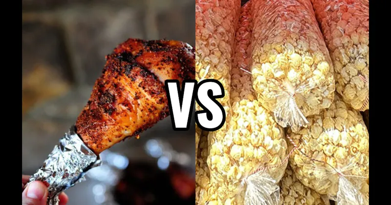 Kettle Corn vs. Turkey Leg