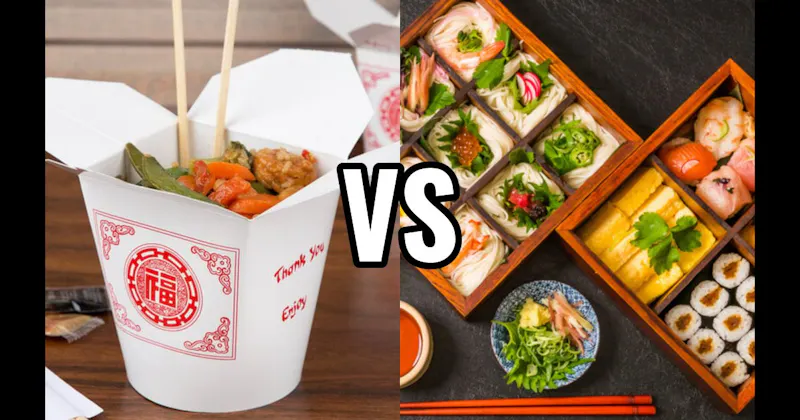 Chinese Food vs. Japanese Food
