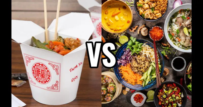 Chinese Food vs. Thai Food