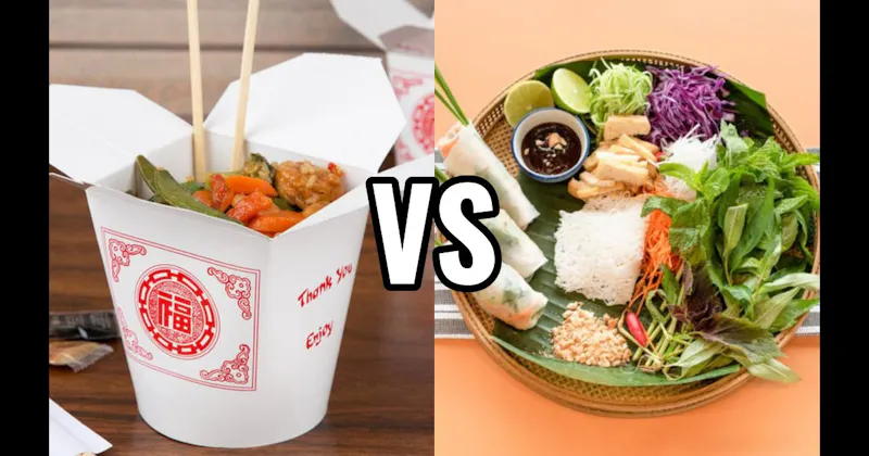 Chinese Food vs. Vietnamese Food