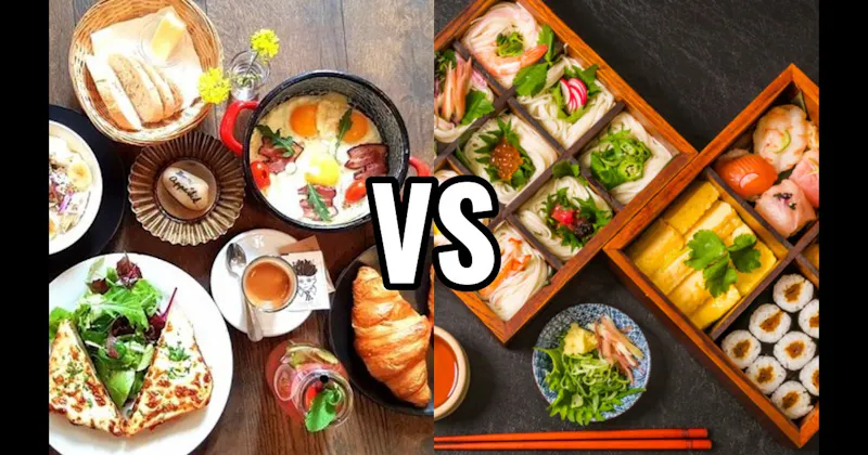 French Food vs. Japanese Food