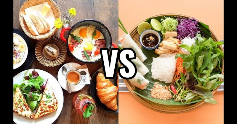 French Food vs. Vietnamese Food