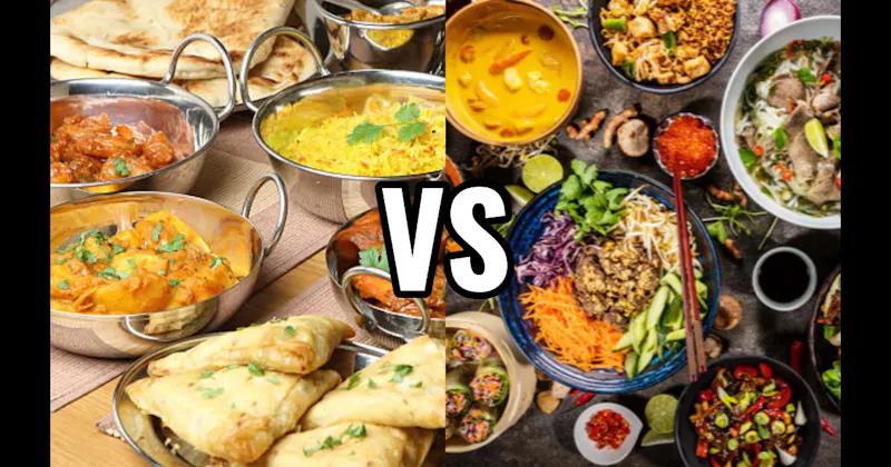 Indian Food vs. Thai Food