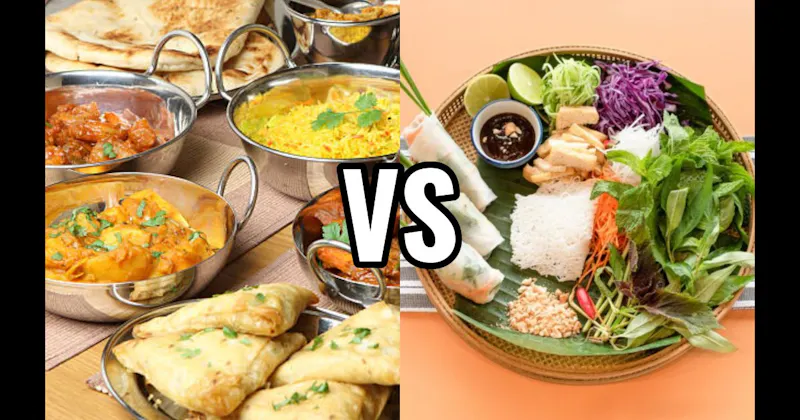 Indian Food vs. Vietnamese Food