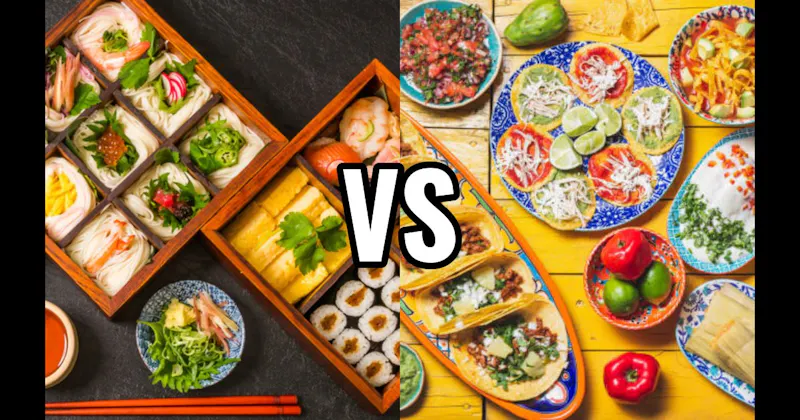 Japanese Food vs. Mexican Food