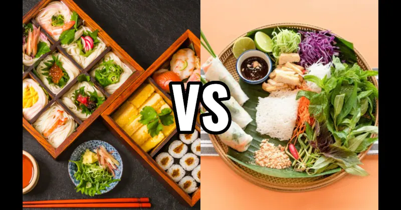 Japanese Food vs. Vietnamese Food