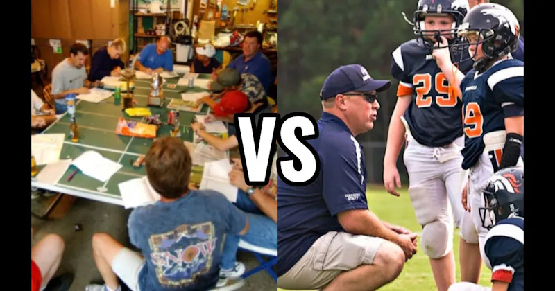 Coaching Youth Sports vs. Fantasy Football