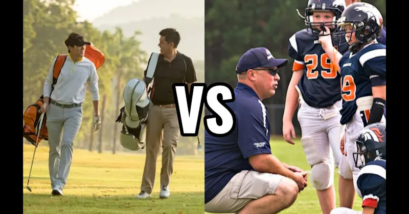 Coaching Youth Sports vs. Golf