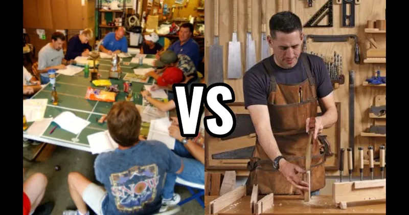 Fantasy Football vs. Woodworking