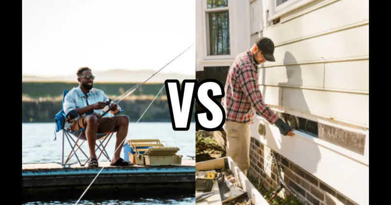 Fishing vs. Home Improvement Projects