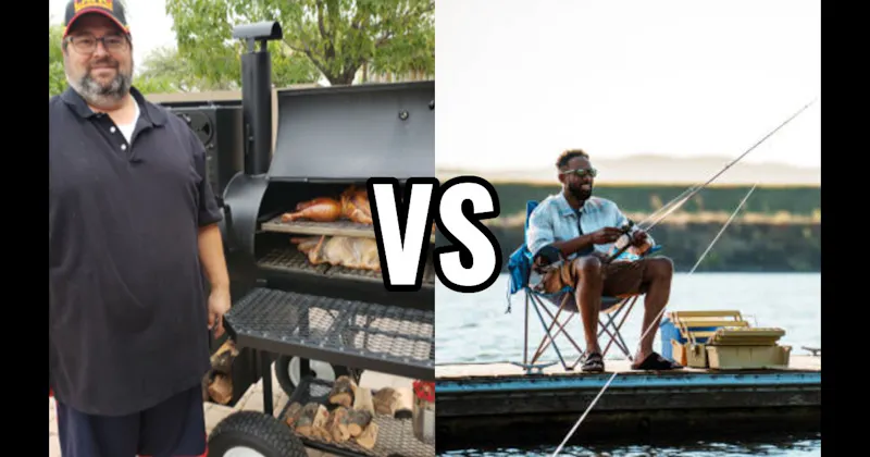 Fishing vs. Smoking Meats