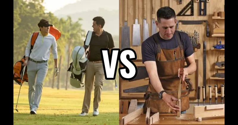 Golf vs. Woodworking