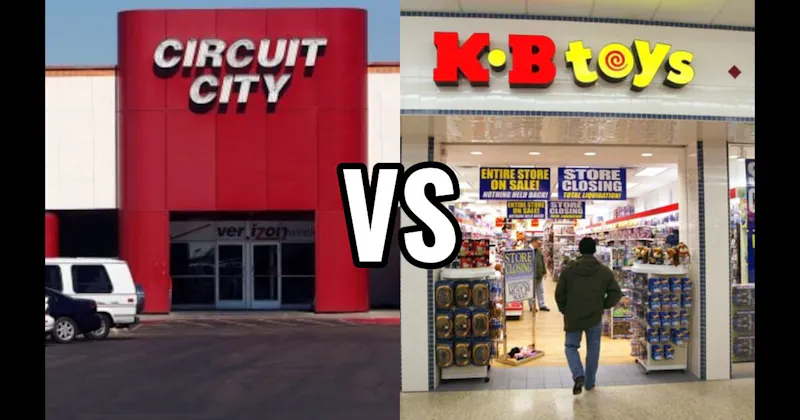 Circuit City vs. KB Toys
