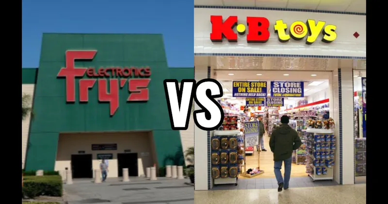 Fry’s Electronics vs. KB Toys