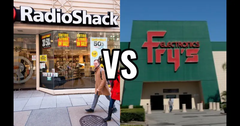 Fry’s Electronics vs. RadioShack