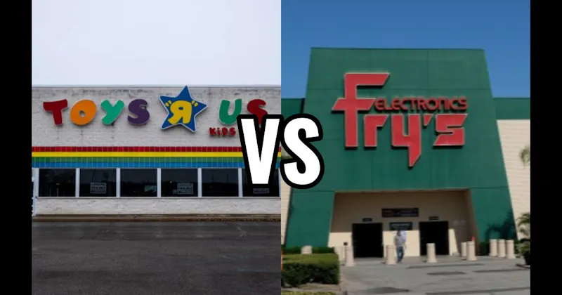 Fry’s Electronics vs. Toys “R” Us
