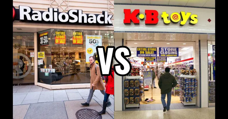 KB Toys vs. RadioShack