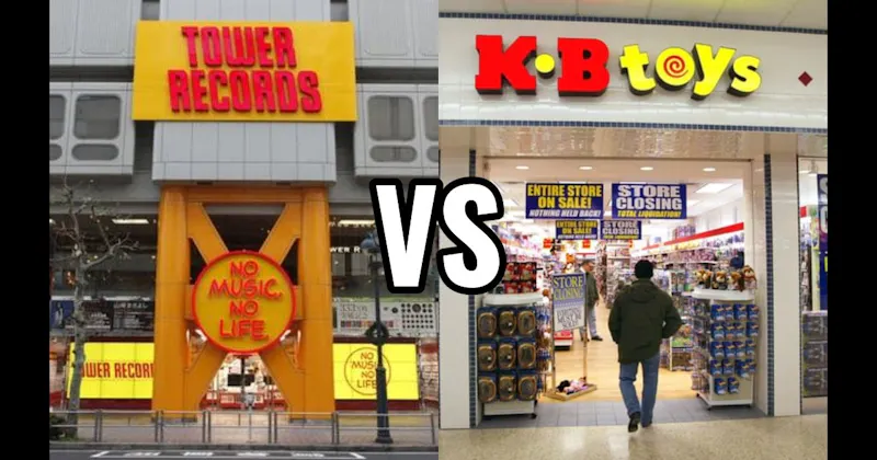 KB Toys vs. Tower Records