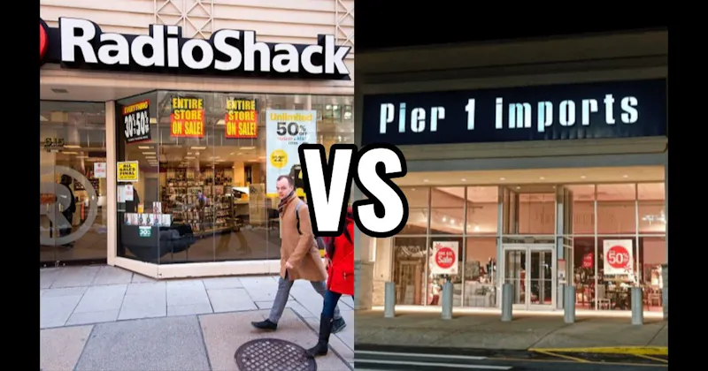 Pier 1 Imports vs. RadioShack
