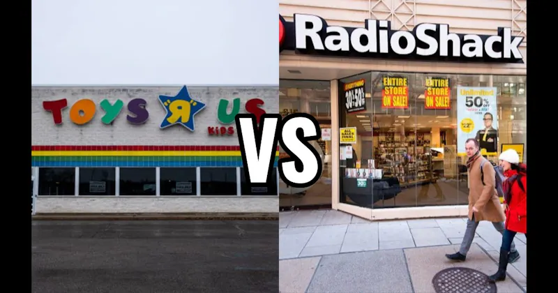RadioShack vs. Toys “R” Us