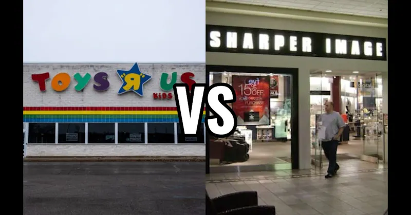 Sharper Image vs. Toys “R” Us