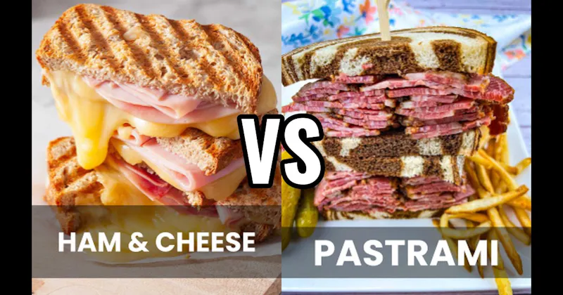 Ham & Cheese vs. Pastrami Sandwich