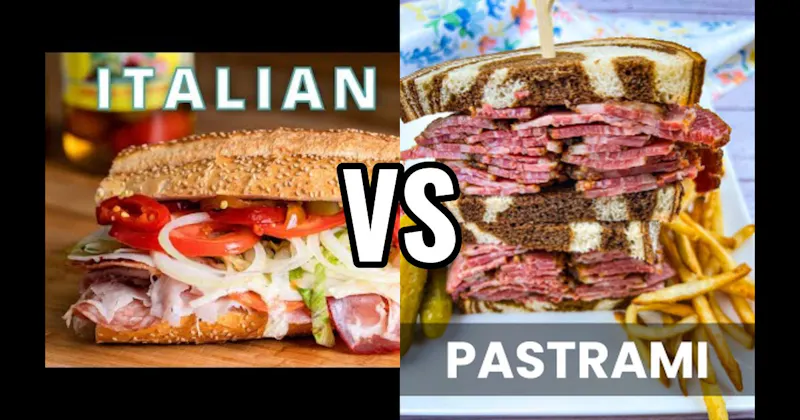 Italian Sub vs. Pastrami Sandwich