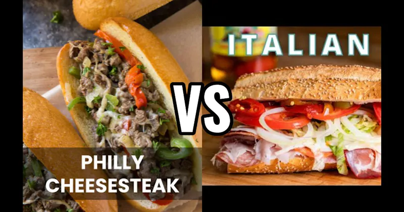 Italian Sub vs. Philly Cheesesteak