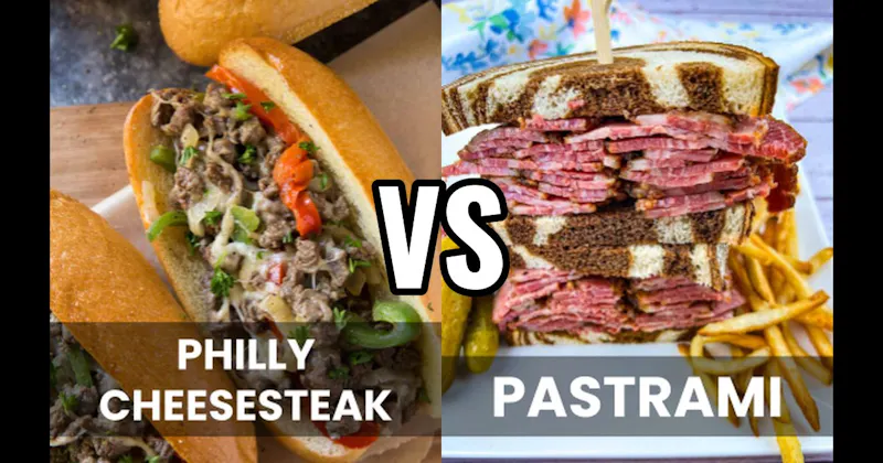 Pastrami Sandwich vs. Philly Cheesesteak