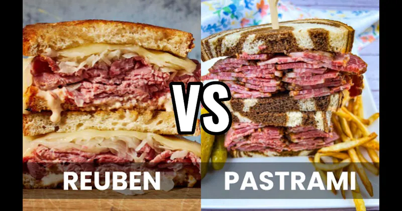 Pastrami Sandwich vs. Reuben