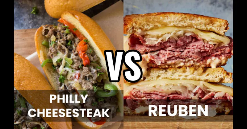 Philly Cheesesteak vs. Reuben
