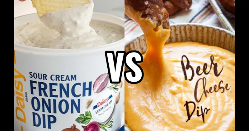 Beer Cheese vs. French Onion Dip