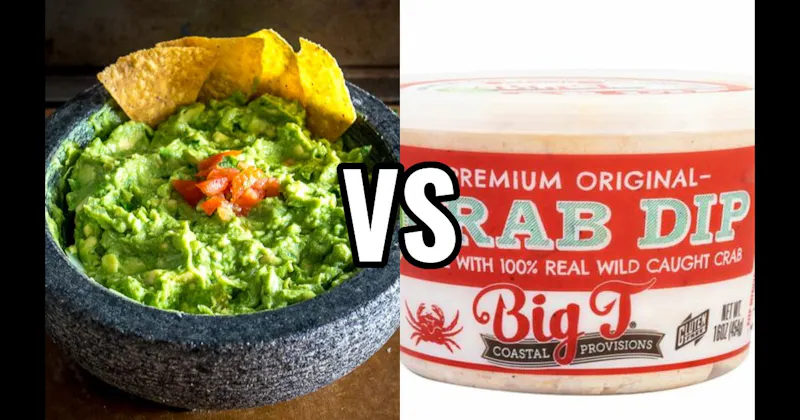 Crab Diip vs. Guacamole