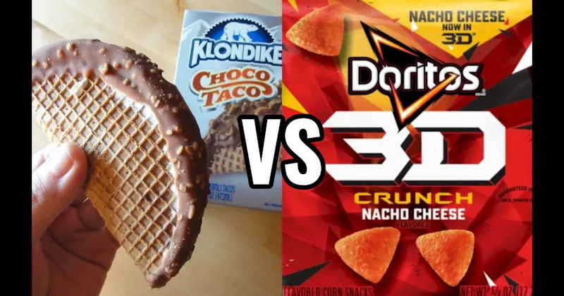 Choco Taco vs. Doritos 3D