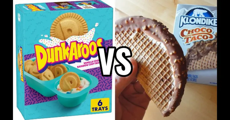 Choco Taco vs. Dunkaroos