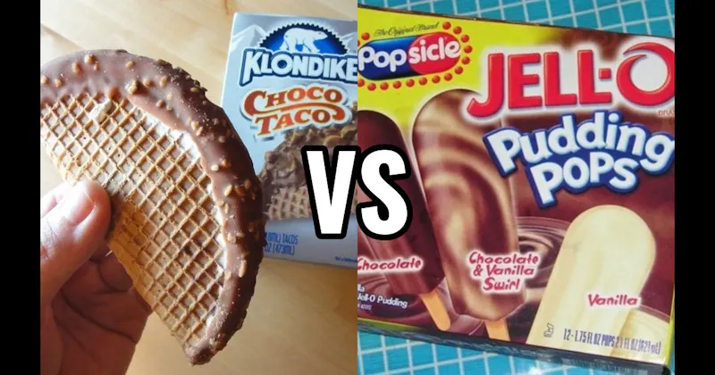 Choco Taco vs. Jell-O Pudding Pops
