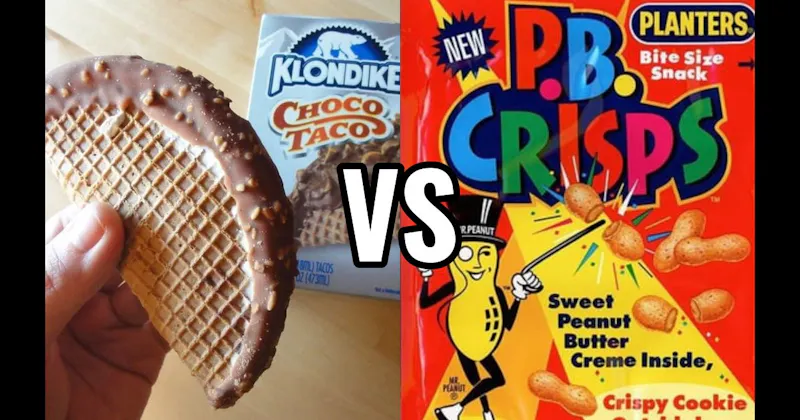 Choco Taco vs. PB Crisps
