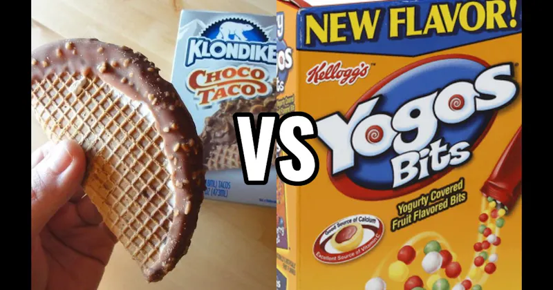 Choco Taco vs. Yogos
