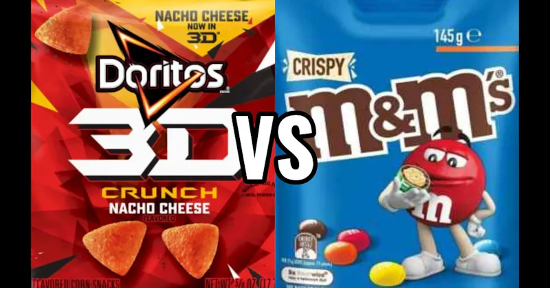 Crispy M&M’s vs. Doritos 3D