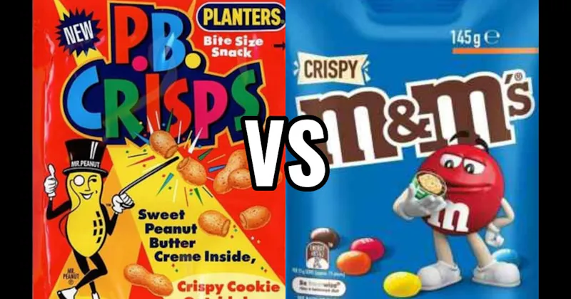 Crispy M&M’s vs. PB Crisps