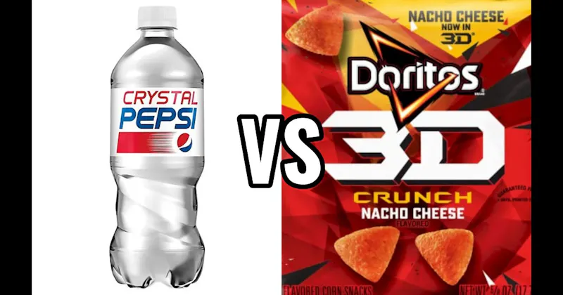 Crystal Pepsi vs. Doritos 3D