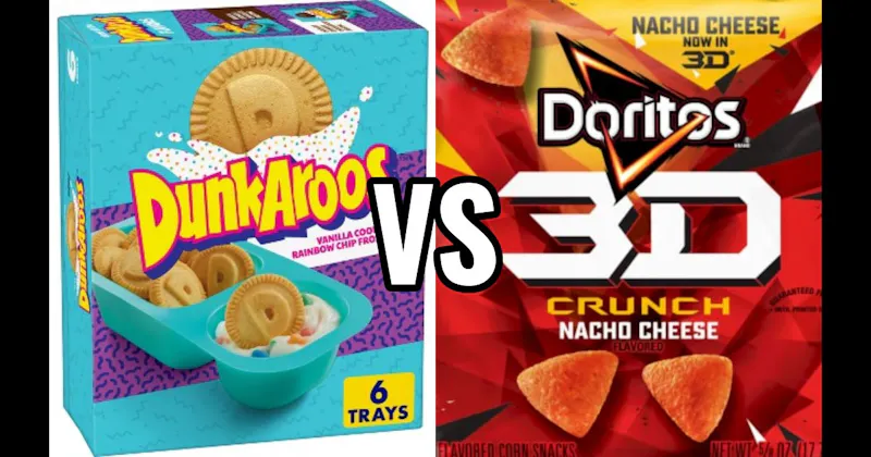 Doritos 3D vs. Dunkaroos