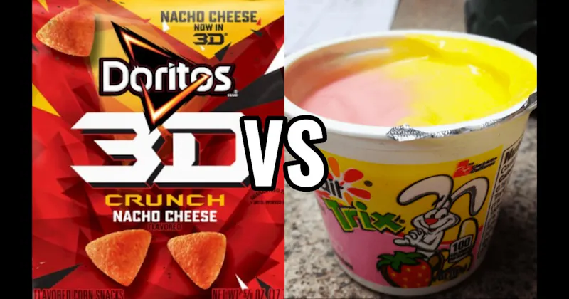 Doritos 3D vs. Trix Yogurt