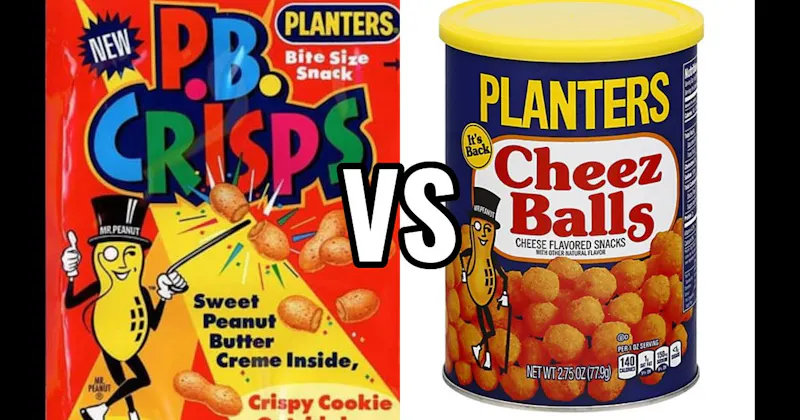 PB Crisps vs. Planters Cheez Balls