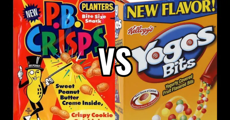 PB Crisps vs. Yogos